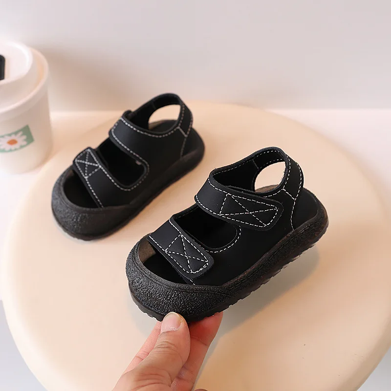 Sandalias infantiles antideslizantes de suela suave para playa y paseo