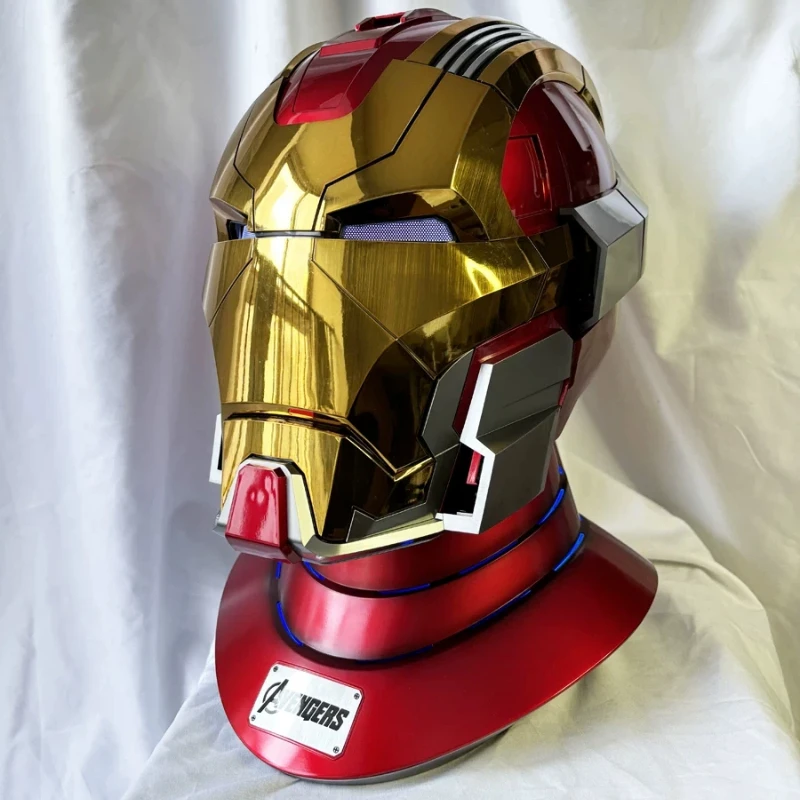 Casco de Iron Man Mk17 eléctrico con control por voz Jarvis - imagen 5