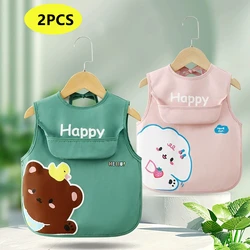 Babero impermeable ajustable para bebé – Comida sin manchas