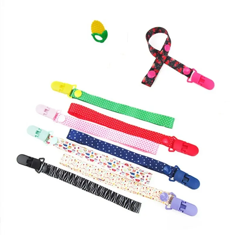 Clip para chupete de bebé, cadena para chupete, cinta, soporte para chupete, correa, soporte para pezones, alimentación infantil, accesorios para recién nacidos