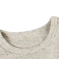 Conjunto de punto de algodón para bebé niña – Cómodo y elástico