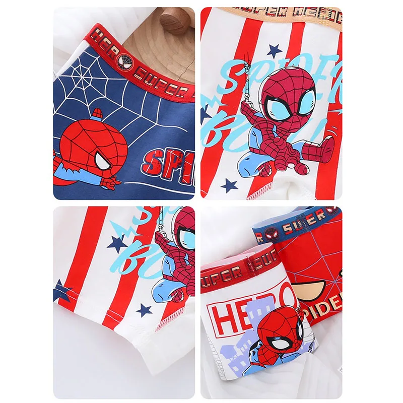 Boxers de Spiderman para niños – Algodón transpirable y cómodo - imagen 4