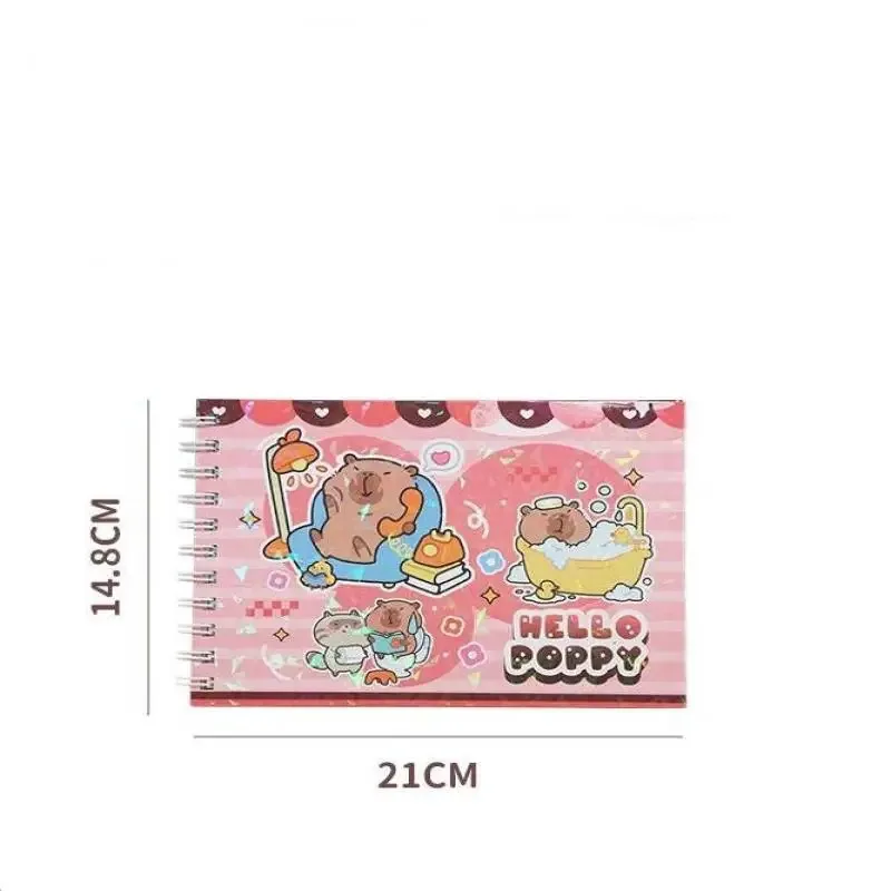 Cuaderno para colorear capibaras – Estilo graffiti infantil - imagen 3