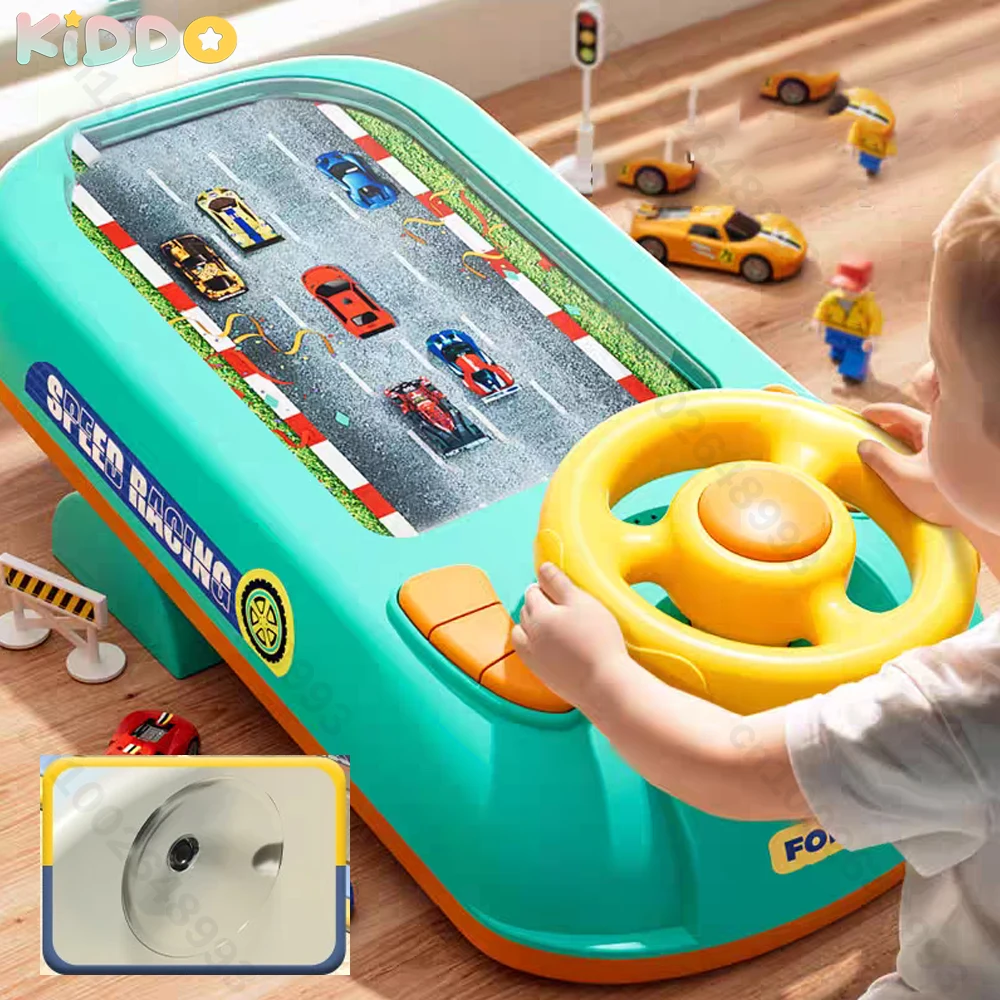 Volante de carreras para ninos - Juguete musical interactivo - imagen 2