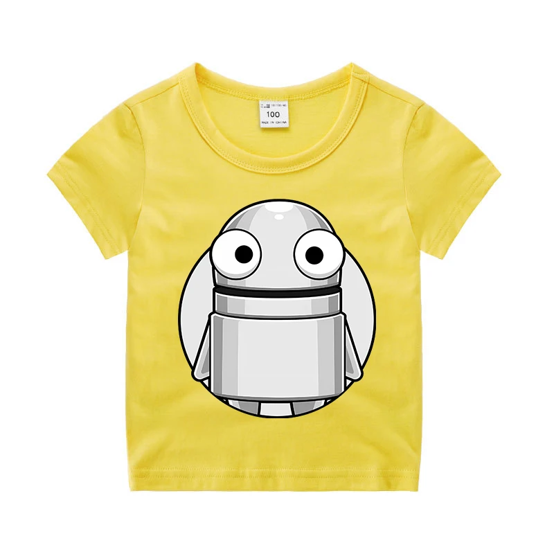 Juego R.E.P.O, Camiseta de algodón colorida para niños, camiseta de manga corta para niñas y niños, Top bonito de dibujos animados, ropa de moda de Anime de verano 2025 - imagen 3