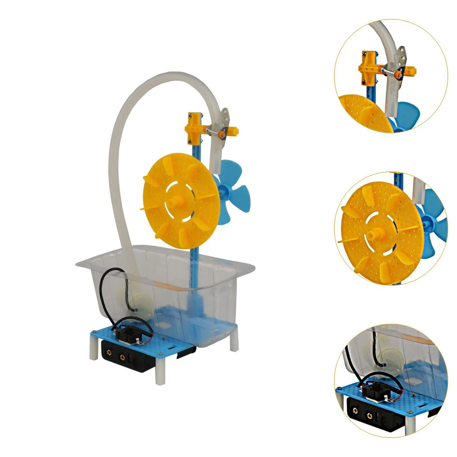 Science Experiment Toy Developing Intelligent Birthday Gifts Water Wheel Windmill Circulation Machine for Kids Girls Boys Age 8+