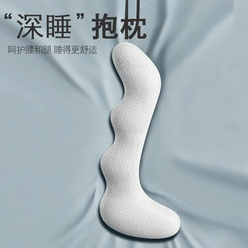 Almohada viscoelástica larga para dormir de lado con apoyo piernas - imagen 4
