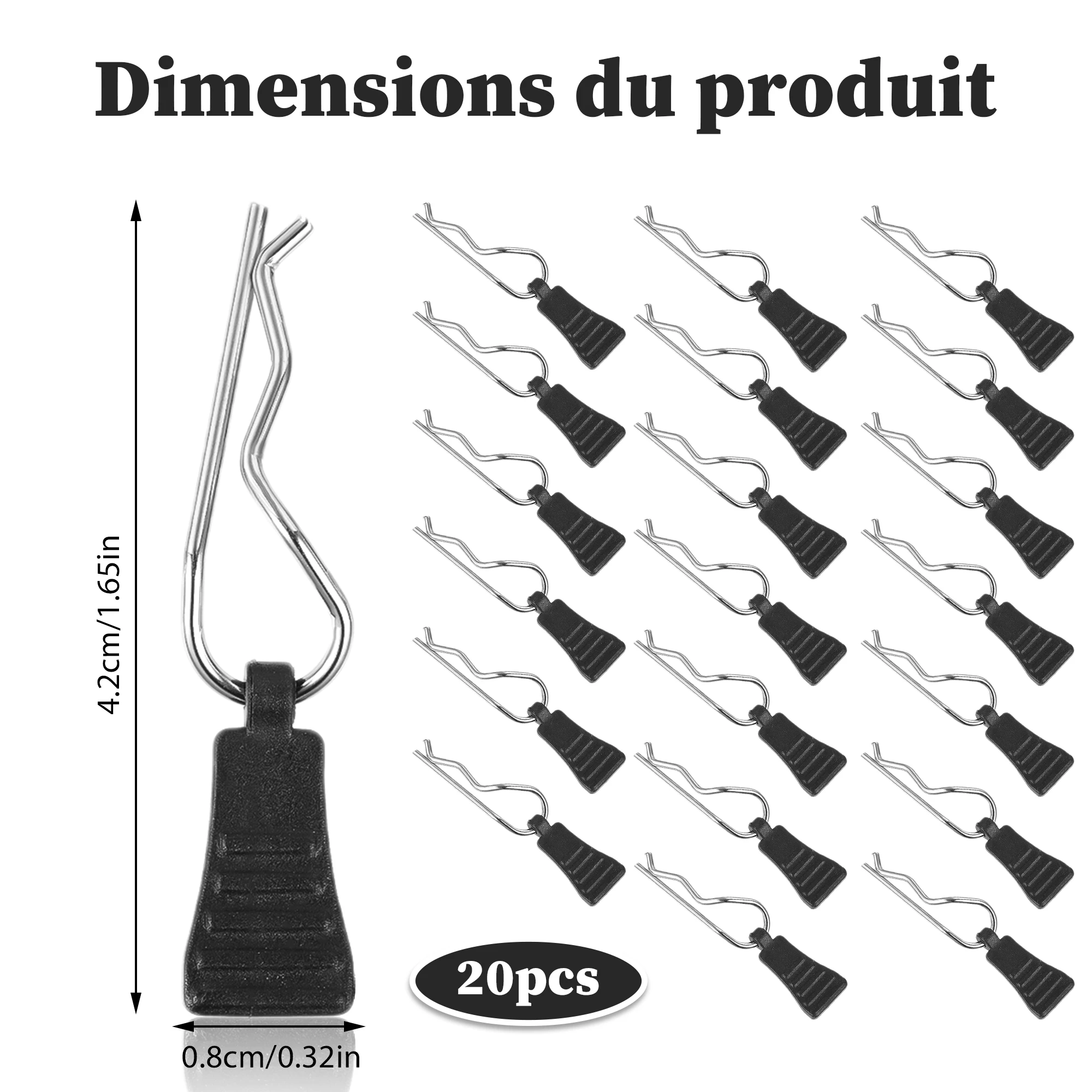 Soporte de clips Tipo R para RC – Compatibilidad Axial Tamiya - imagen 3