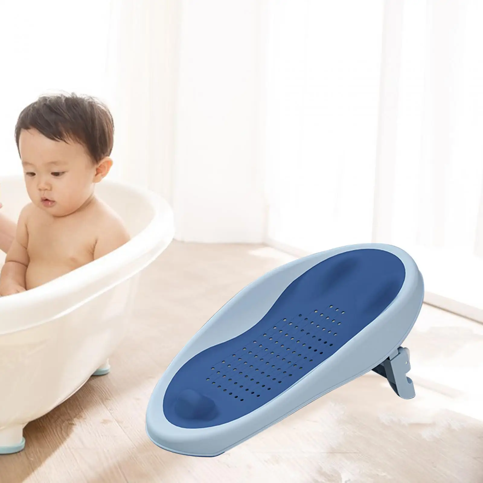 Baby Bath Support Use in The Sink or Bathtub Comfortable Bath Net for Infant