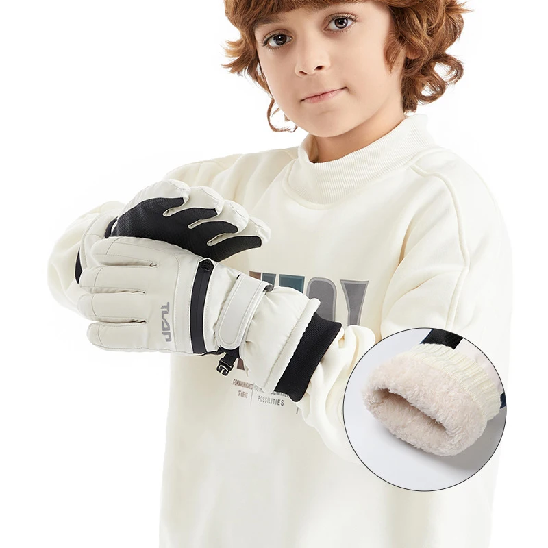 Guantes de invierno impermeables para niños cálidos en nieve y deporte - imagen 4