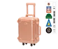 Suitcase pink gold M