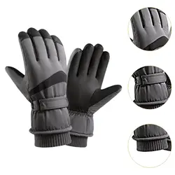 Guantes de invierno térmicos para esquí y nieve, mujer