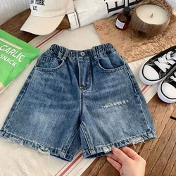 Pantalones cortos de mezclilla para niños y niñas – Casual veraniego