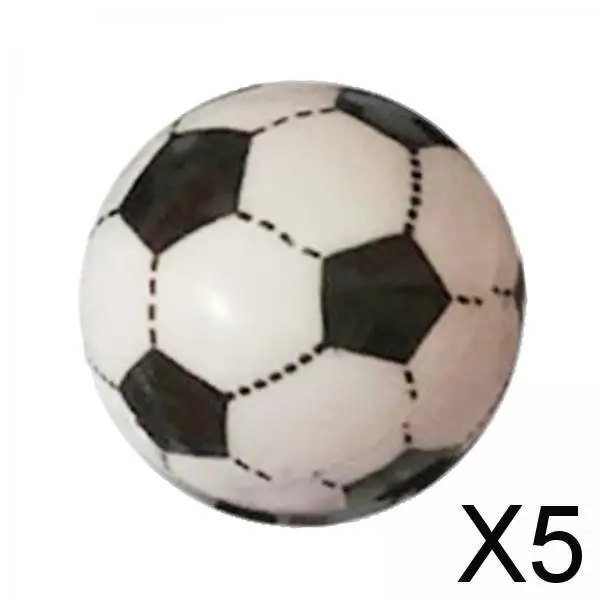 5 Table Soccer Ball Accessories Black Large multicolor Large