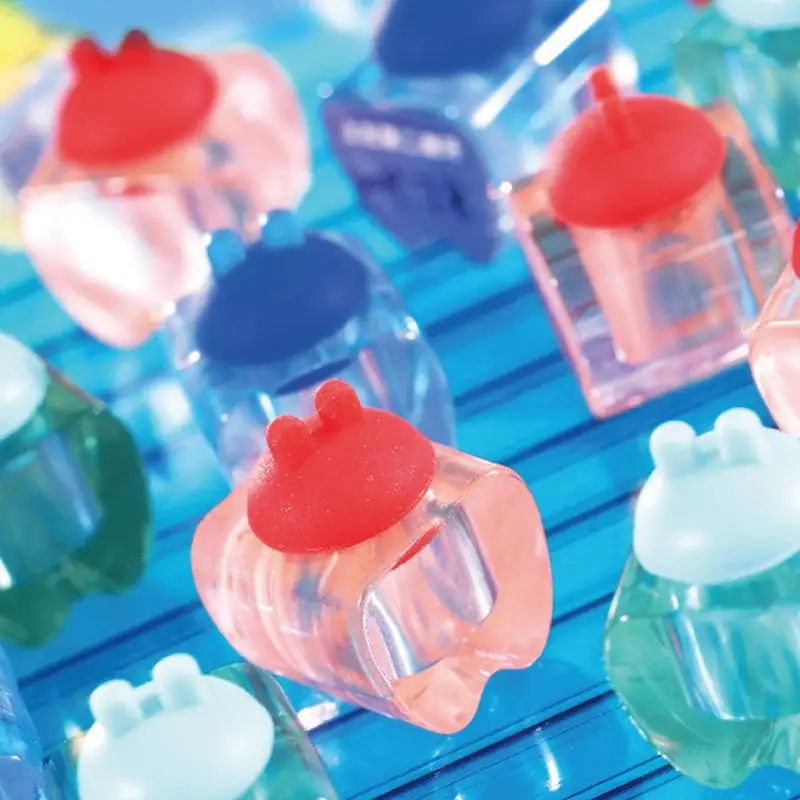 Portacepillos de dientes para niños pequeños, caja de recuerdo para evitar la pérdida de dientes, casa de dientes de cristal transparente - imagen 5