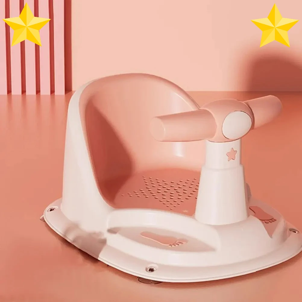 Asiento de baño ergonómico para bebés con ventosas antideslizantes - imagen 5