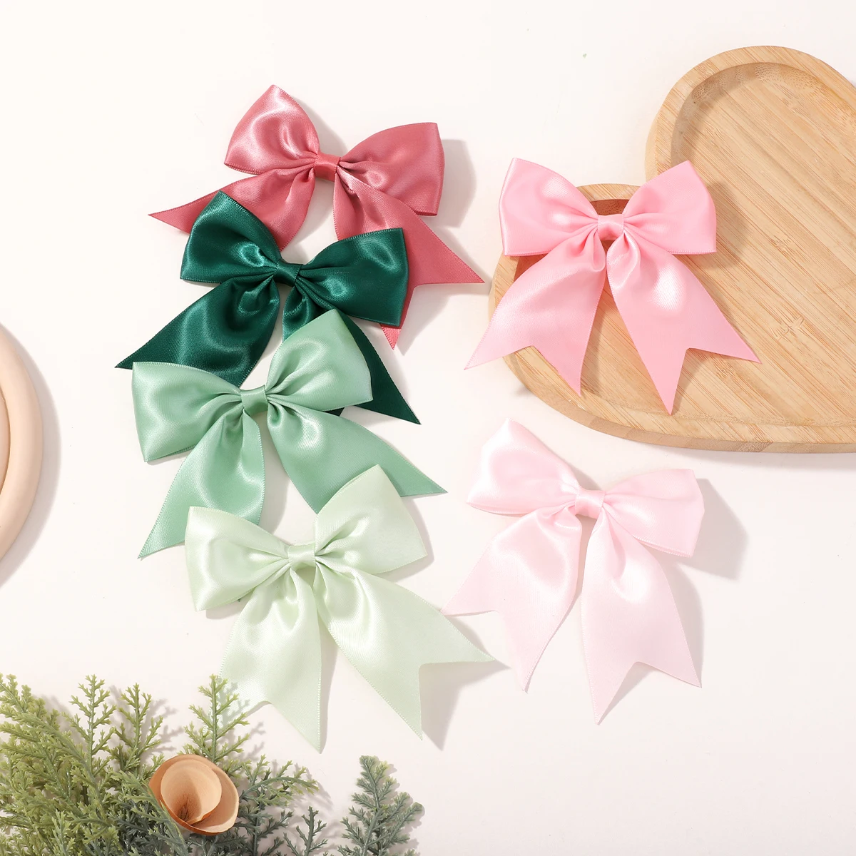 Pinzas y horquillas con lazo de Navidad para niña - imagen 4