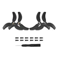 4pcs black