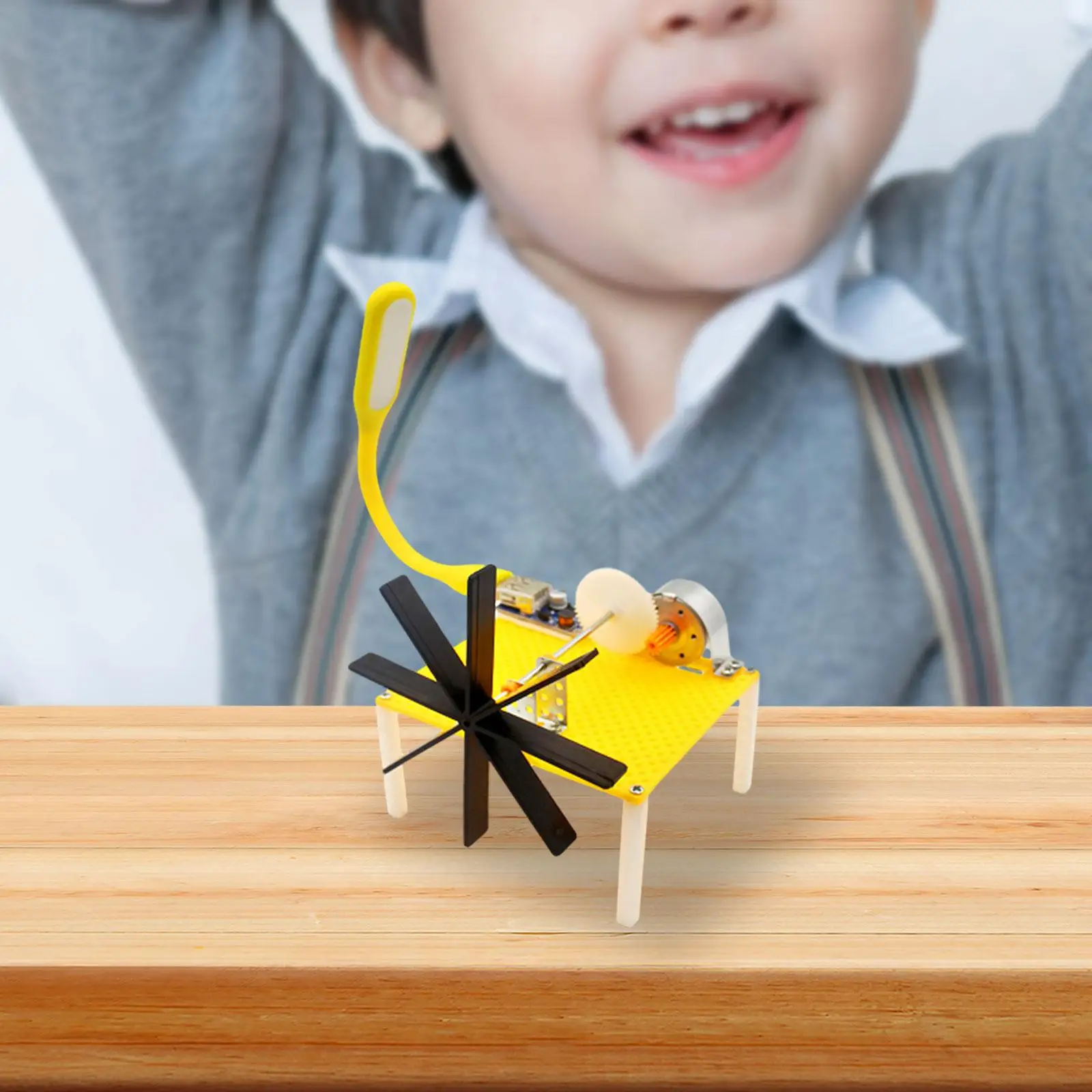 Physical Scientific Experiment Kits Easy to Assemble Kids Project Hydroelectric Generator for Kids Children Ages 4+ Teens Gift
