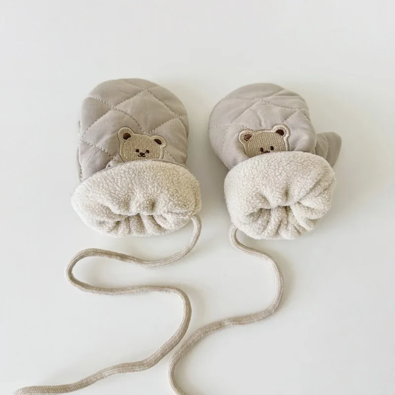 Guantes de esquí para niños de invierno, con bonitos estampados de animales, adecuados para niños y niñas, cálidos y resistentes al frío para jugar al aire libre. - imagen 4