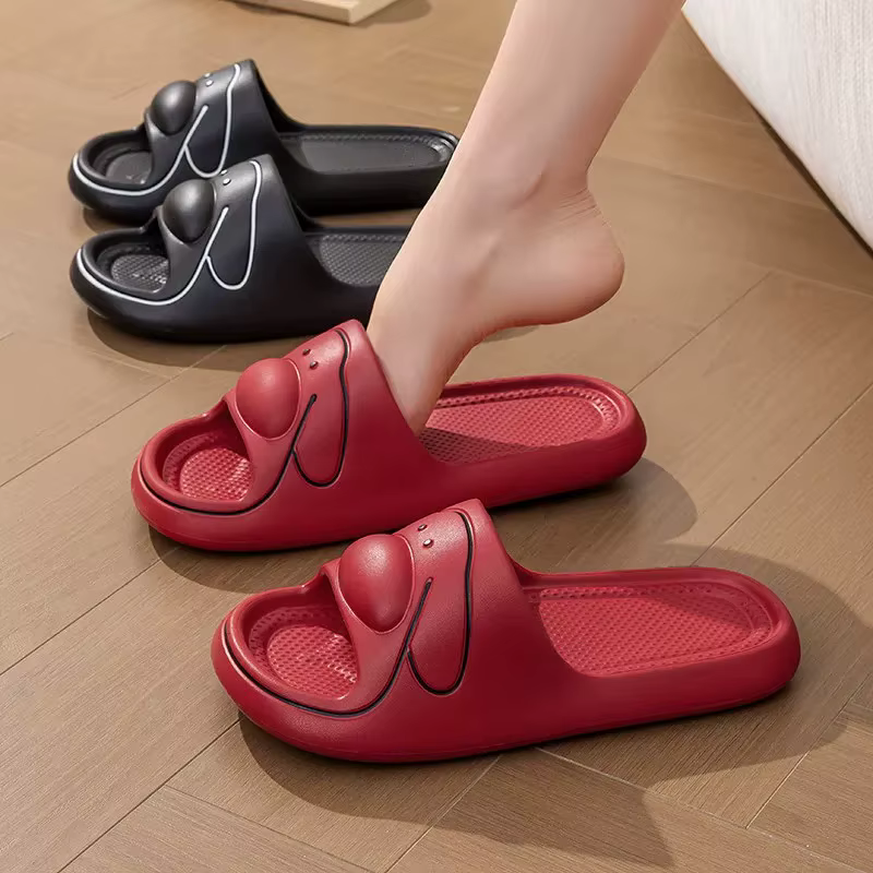 Pantuflas antideslizantes de oso con suela blanda y cómoda - imagen 2