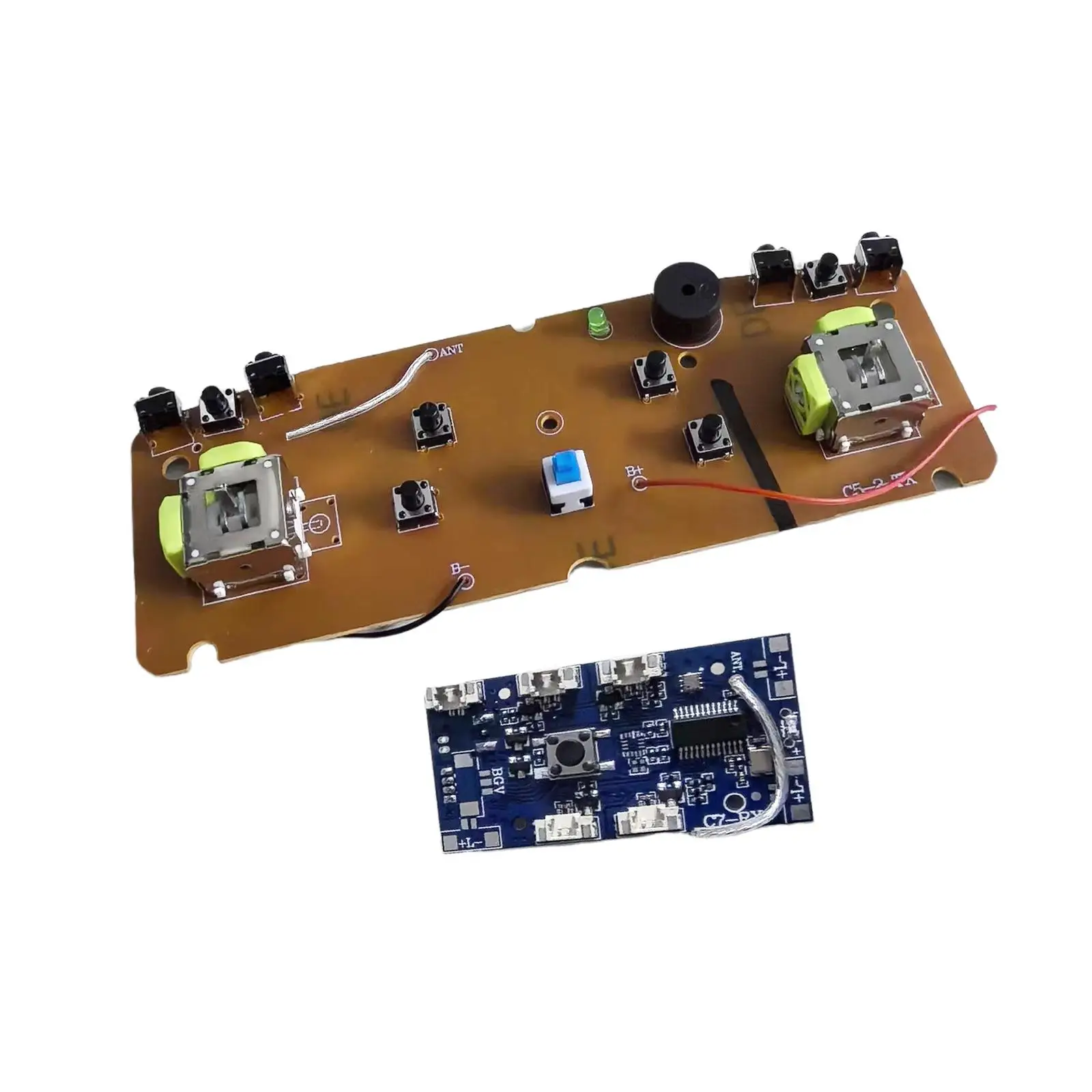 2 Pieces RC Drone Transmitter Board and Received Board RC Quadcopter Drone Part for E88Pro E88 Quadcopter Drone Plane DIY Accs