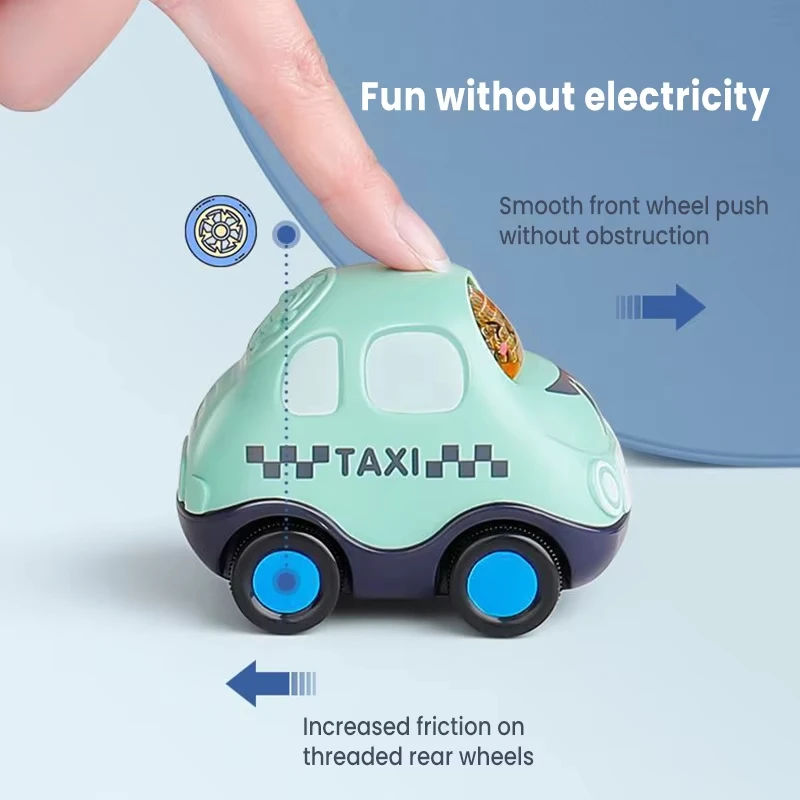 Vehículos de juguete de inercia para niños, Mini coche de carreras, juguete educativo para niños, bomberos, ambulancia, modelos de coches, regalos de cumpleaños para niños y niñas - imagen 4