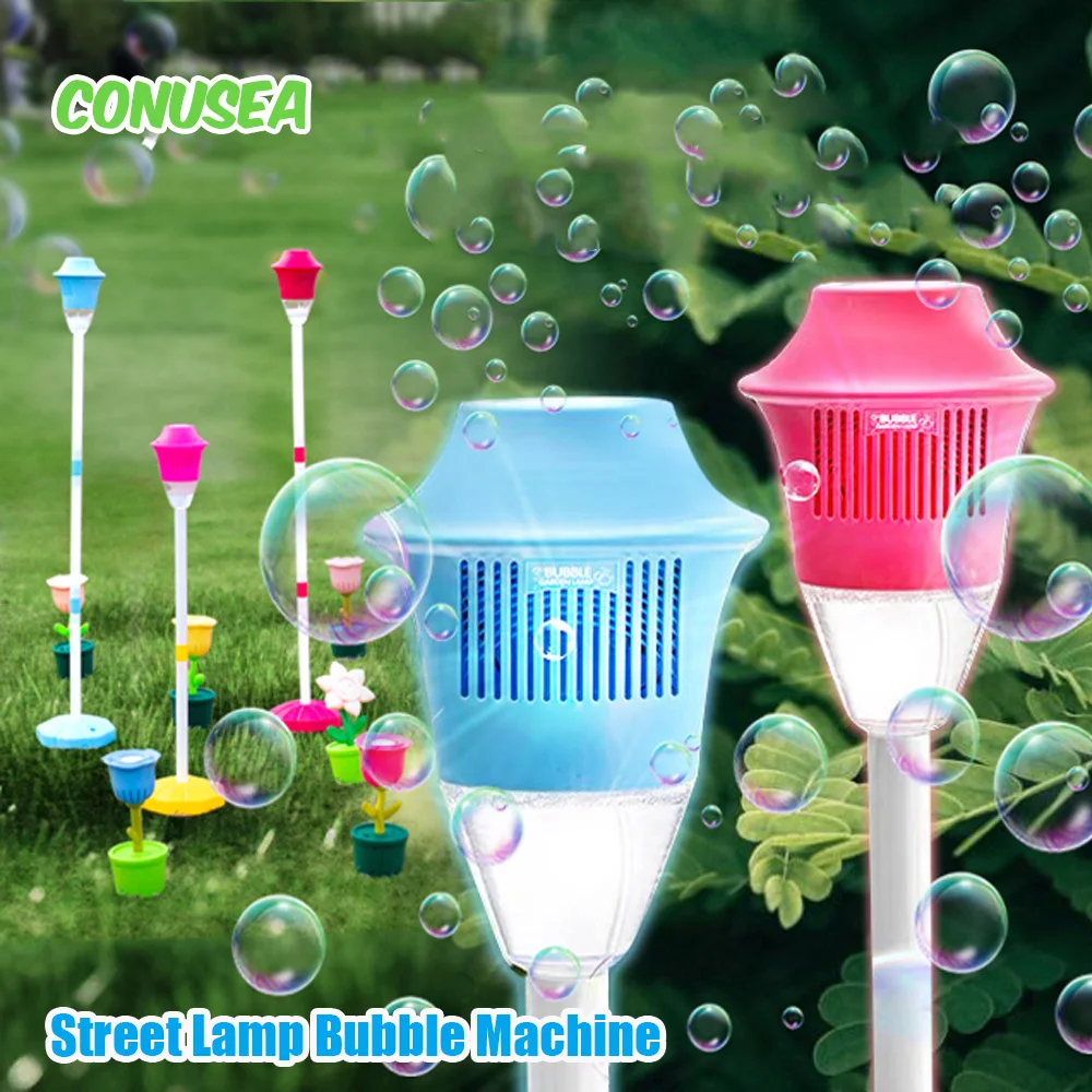 Máquina de burbujas automática con luz para fiestas de niños - imagen 5