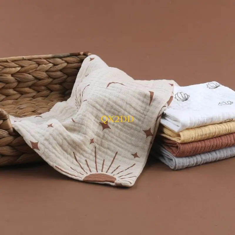 Babero toalla absorbente multiusos de algodón para bebé - imagen 3