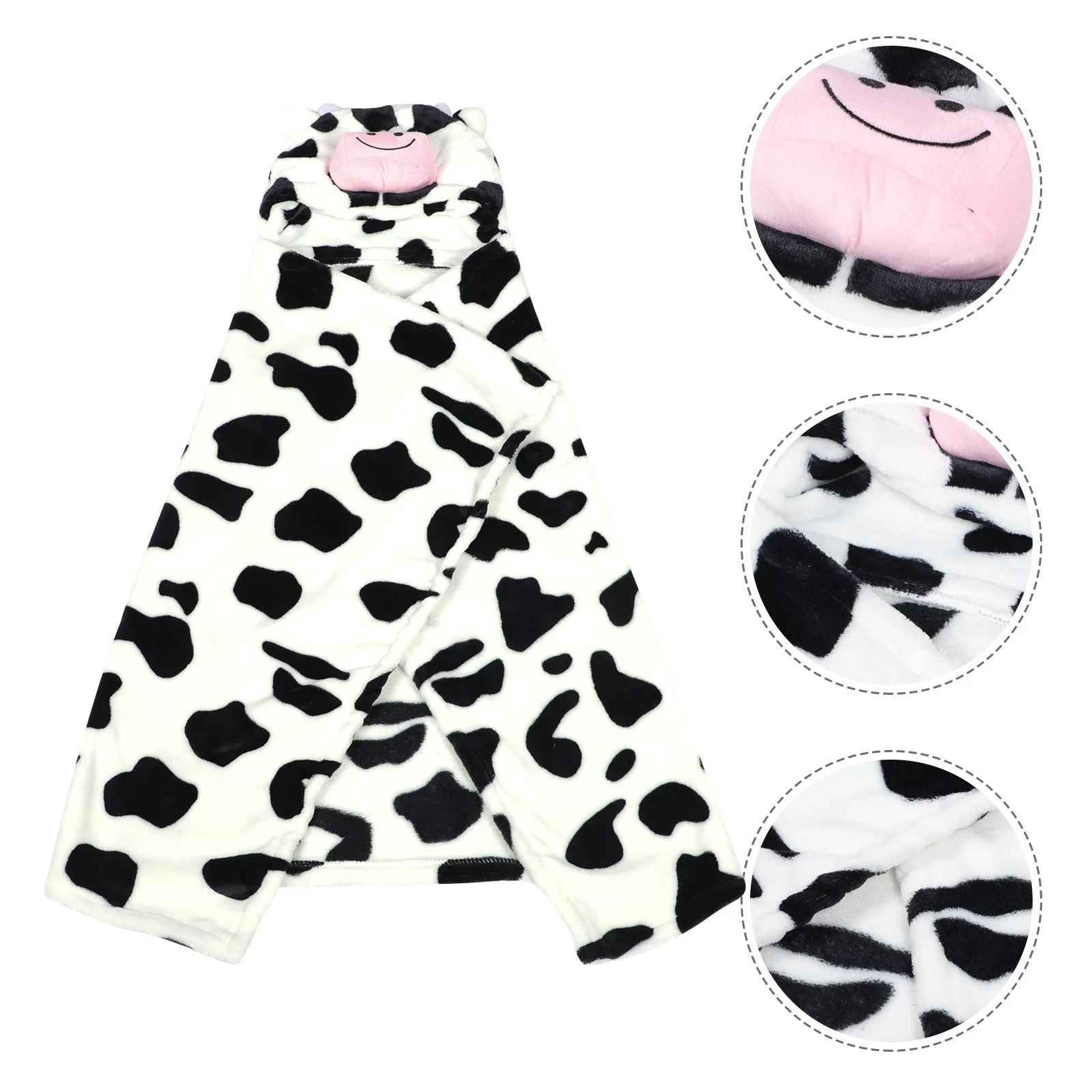 Toalla de baño Ultra suave Franela premium Diseño de dibujos animados Albornoz absorbente para niños Toalla para niños Regalo