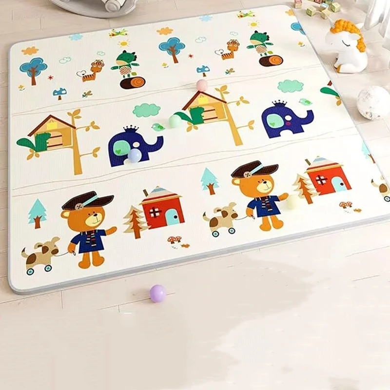 5 tamaños para elegir, estera de actividades para bebés, alfombra segura y de alta calidad para niños, tapete para juegos, tapete para bebés, tapetes para juegos para bebés 5 s - imagen 3