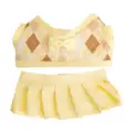 yellow skirt
