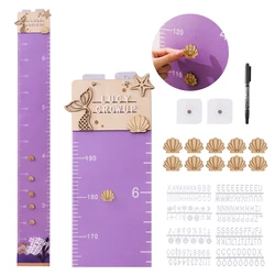 Regla de altura infantil con animales – Calcomanías decorativas