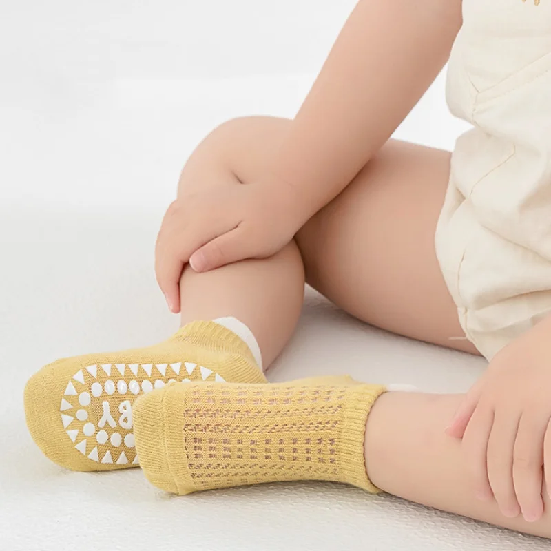 Calcetines antideslizantes de algodón para bebé y niño – Verano - imagen 3