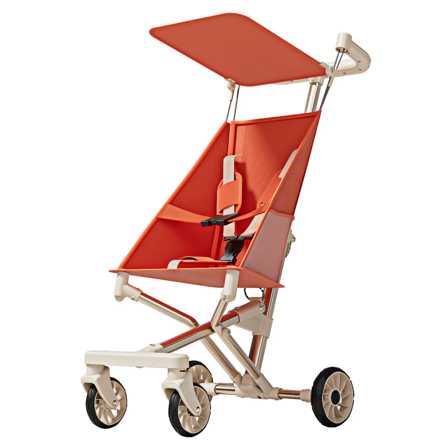 Cochecito de bebé, carrito de bolsillo plegable ligero, cochecito para niños, cochecito de viaje fácil para caminar al bebé - imagen 4