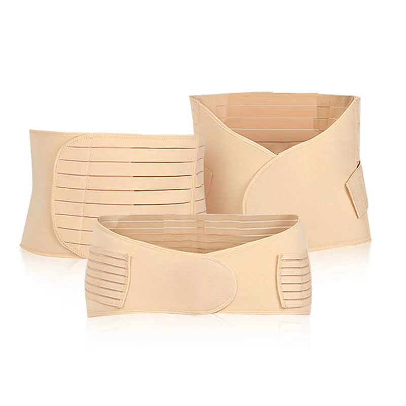 Venta caliente 3 en 1 banda para el vientre posparto soporte de recuperación envoltura para el vientre posparto carpeta Abdominal para poscirugía - imagen 5