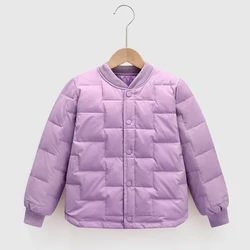 Chaqueta de plumón para niños – Abrigo cálido de otoño e invierno