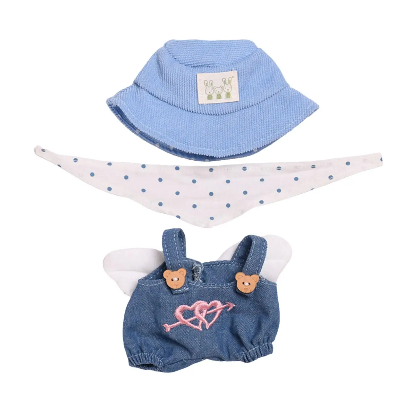 Plush Doll Rompers Costumes Model Accessories Decoration Birthday Gifts Make Your Own Dolls Girl Doll Pants for 5.91inch Doll