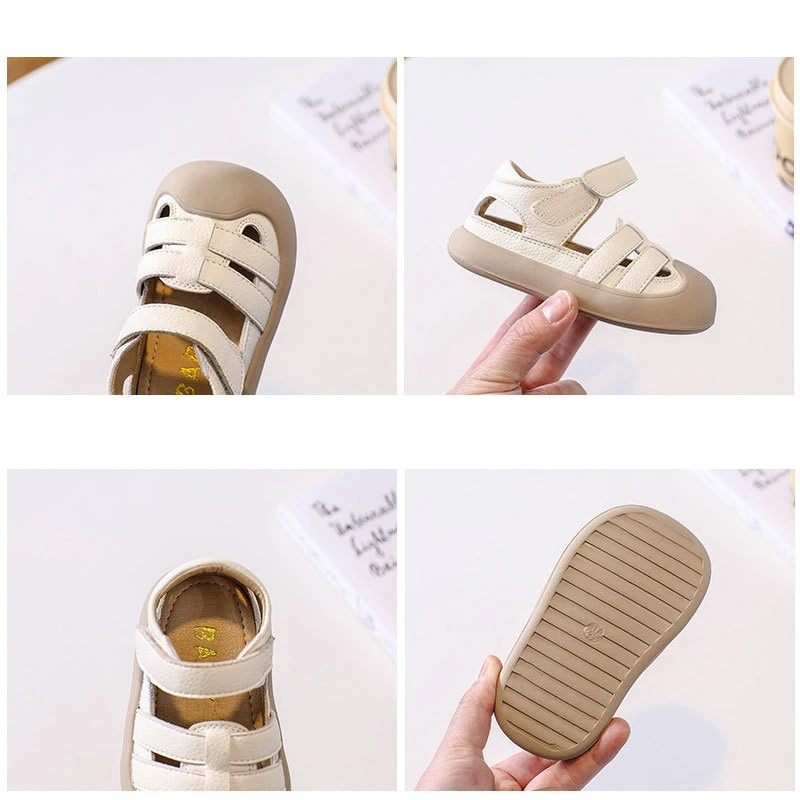Sandalias de verano antideslizantes para niños con suela segura - imagen 5