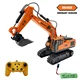 Orange Excavator