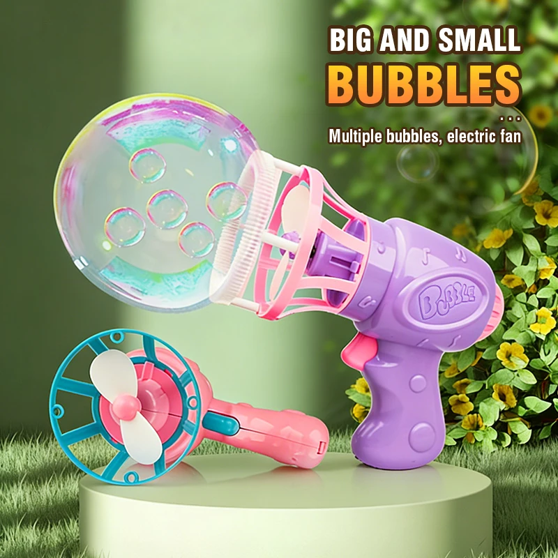 Pistola de burbujas eléctrica con soplador automático – Juguete niños