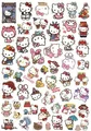 50PCS Hello Kitty
