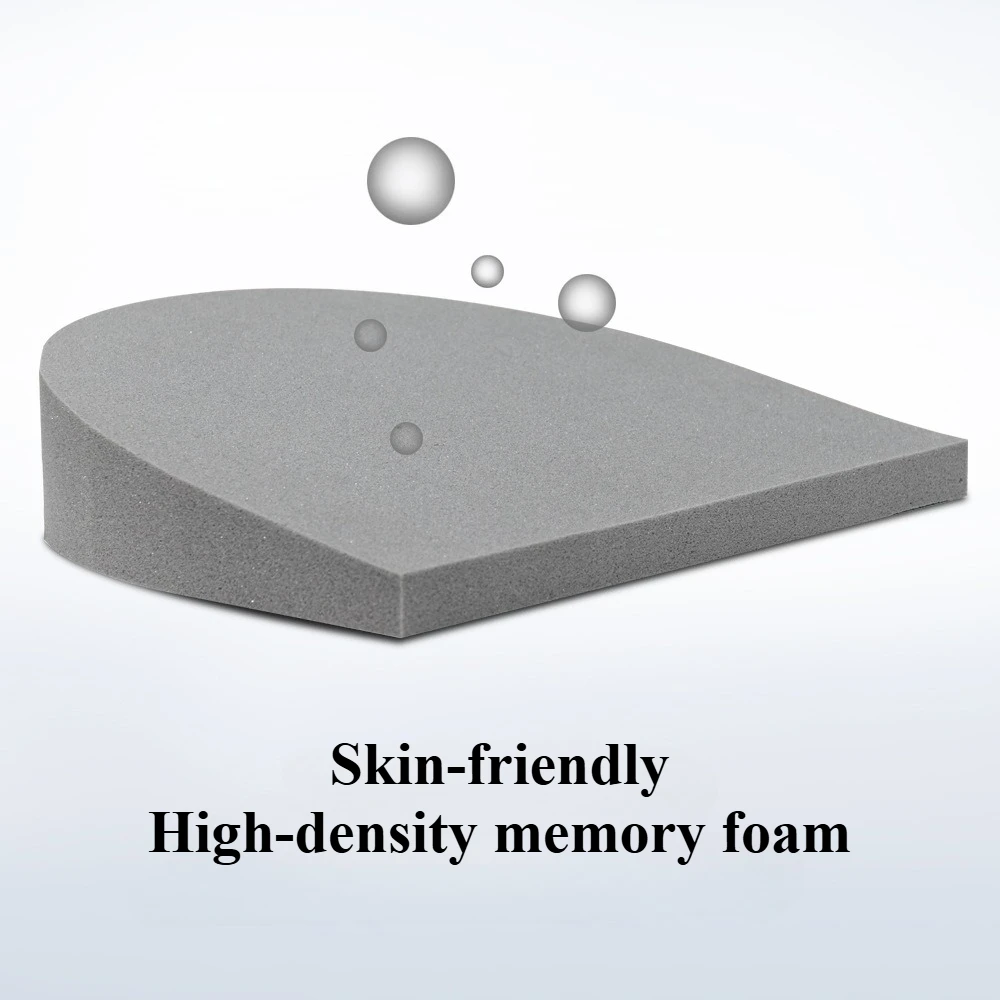 Almohada de cuña para embarazo, almohadas de maternidad de espuma viscoelástica de doble cara, soporte para el cuerpo, vientre, espalda, rodillas, cojín de cintura - imagen 5