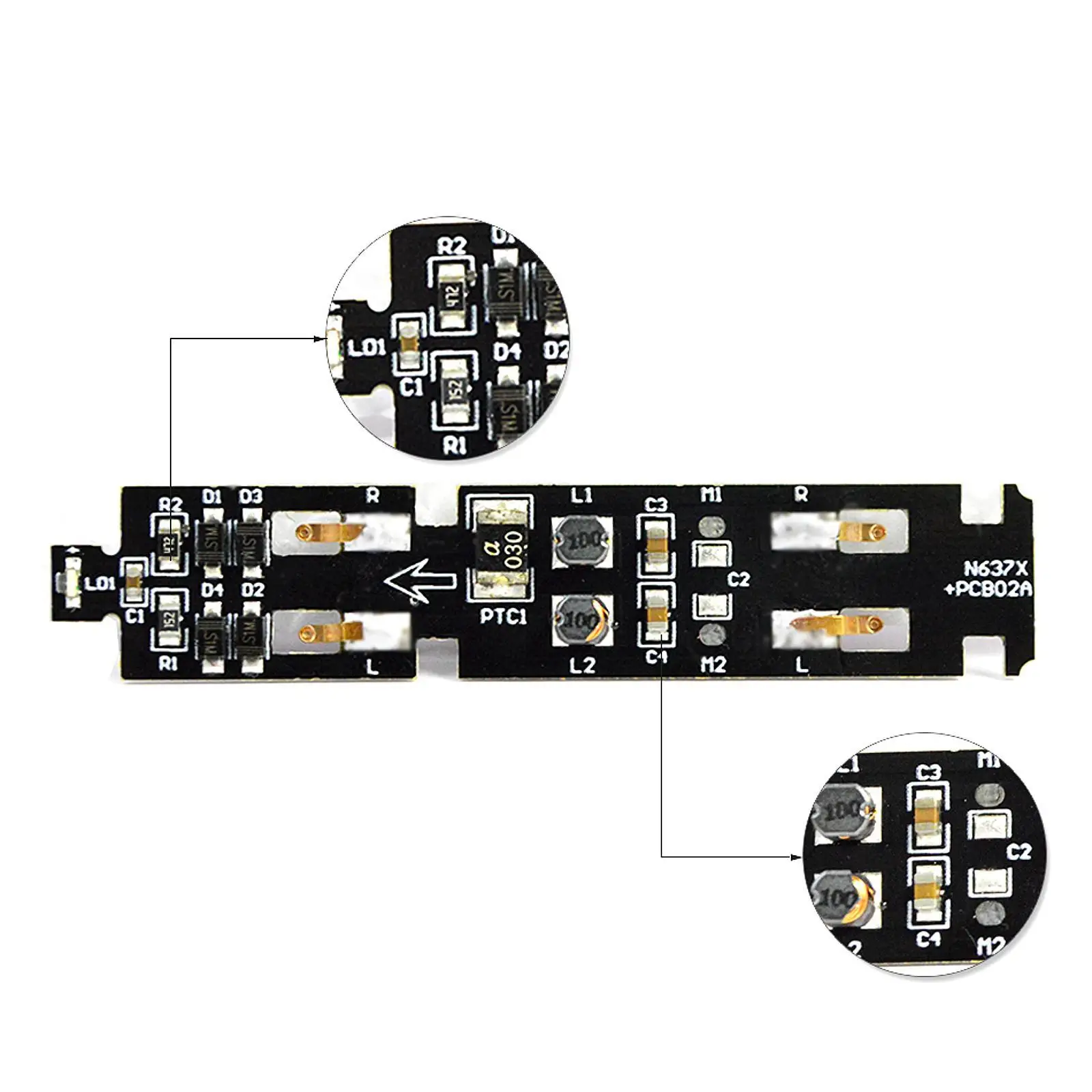 1:160 N Scale Professional Circuit Board for Model Railways Trains