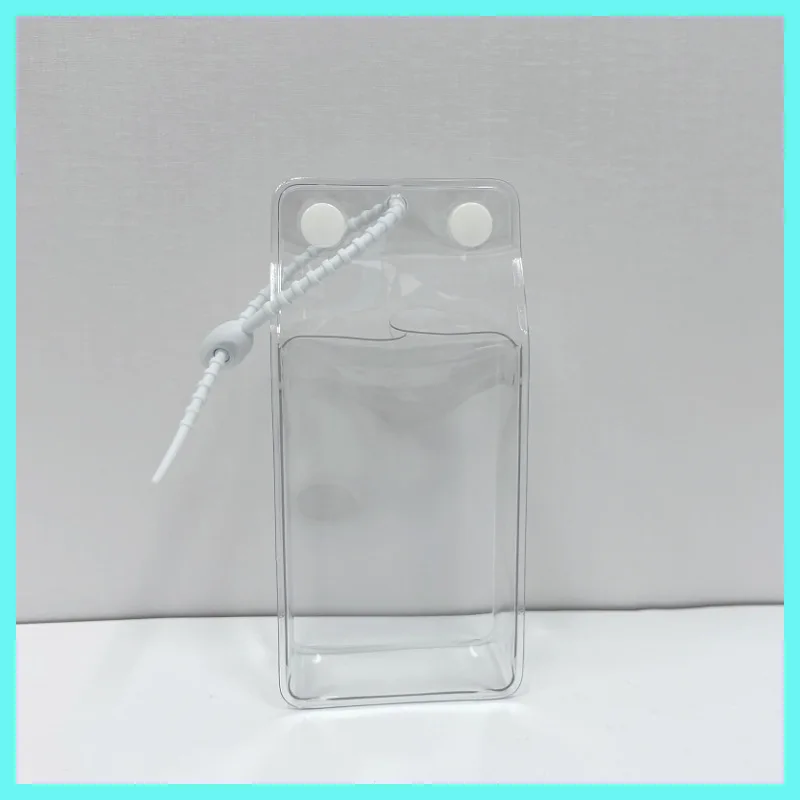 Funda para labubu serie V4, caja organizadora para Labubu 4,0, The Monsters Pin for Love Series, bolsa de exhibición para exteriores con cuerda de silicona - imagen 5