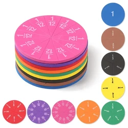 9 Uds. EVA puntuación suma resta cálculo demostración estudiante fracción interactiva para material didáctico de matemáticas escolares TMZ