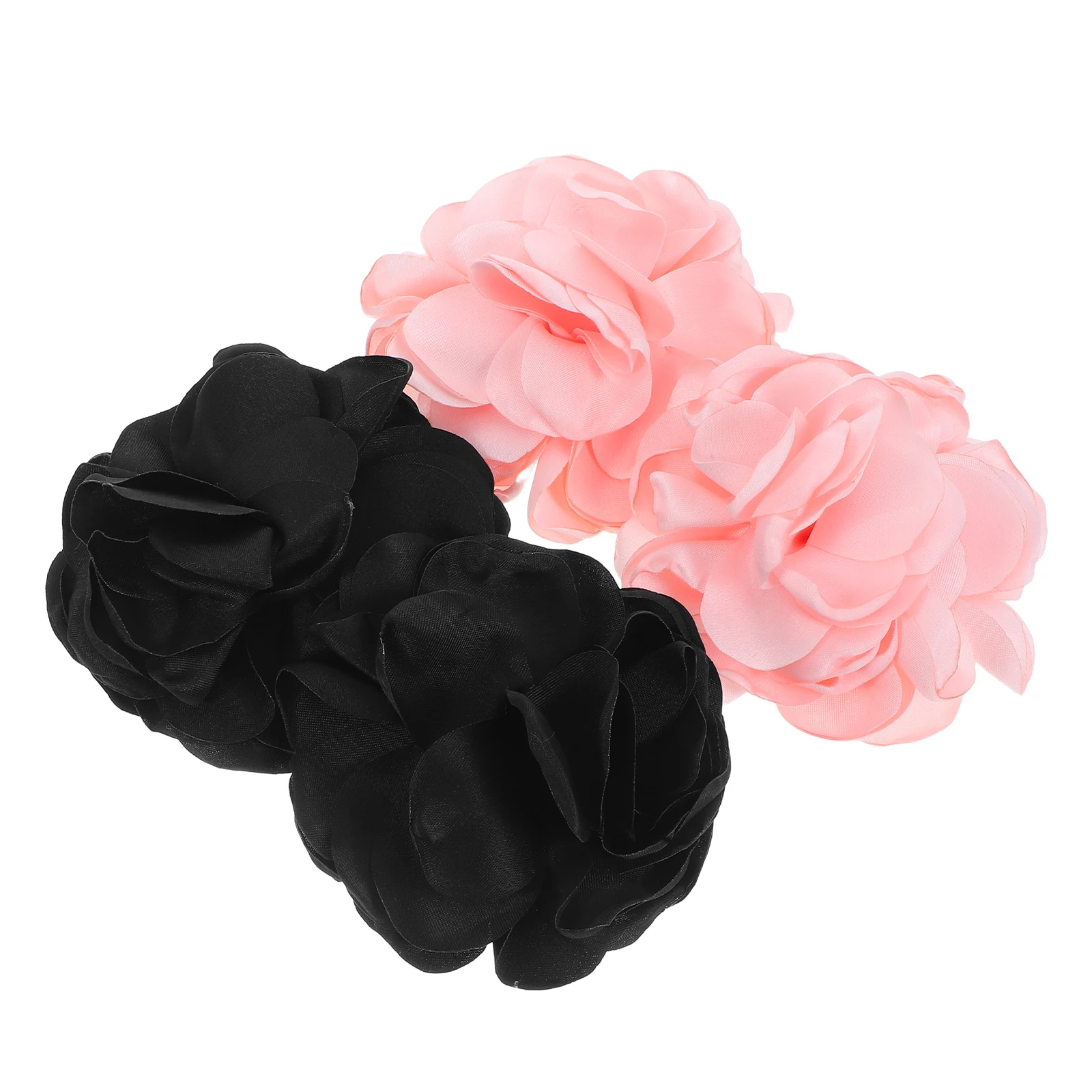 Clips para zapatos para mujer, adornos de flores extraíbles, decoraciones florales artificiales hechas a mano, Sandalias planas de tacón alto - imagen 5