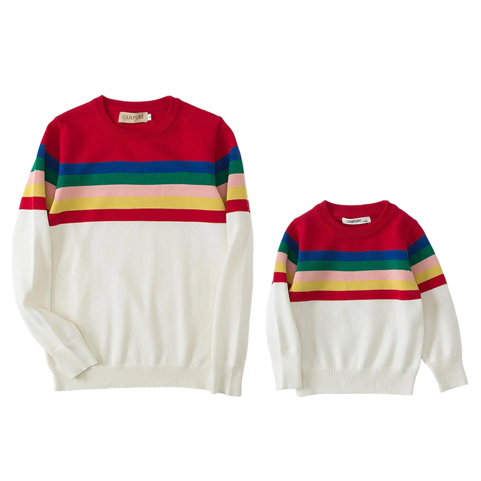 Matching Family Sweater Knitted Sweater Casual Mommy and ME Matching Outfits