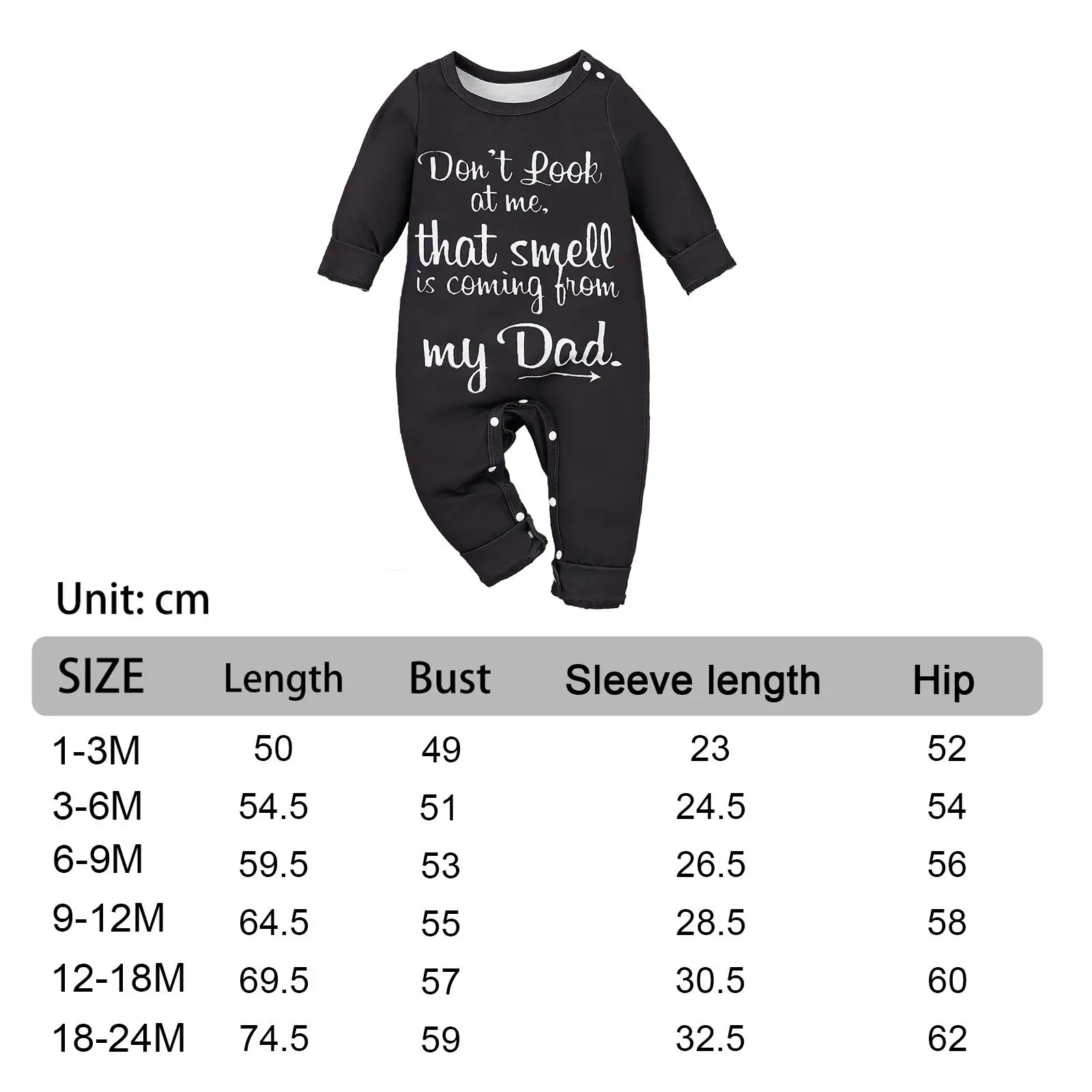Baby Bodysuit Spring Autumn Letter Print Cute Toddlers Coverall for Photograph Props Birthday Casual Daily Wear Playwear