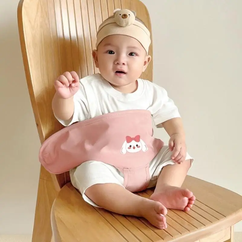 D7YD Silla comedor portátil para bebé, correa seguridad, arnés para silla para niños pequeños, cinturón, elevadores - imagen 4